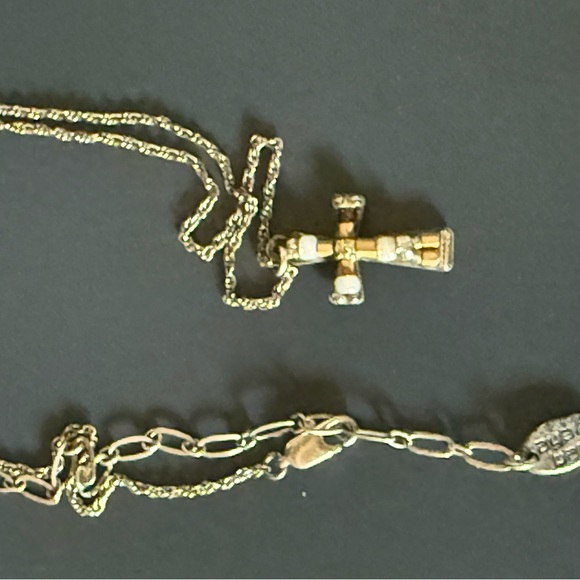 Vintage Ayala Bar Cross Necklace. Beautiful Necklace RARE. - Picture 6 of 16